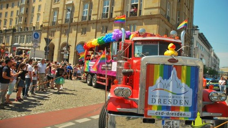 28. Christoper Street Day in Dresden steht in den Startlöchern Foto: MeiDresden.de (Archiv)