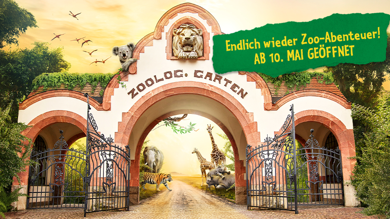 Zoo Leipzig öffnet nach 189 Tagen wieder Foto: Zoo Leipzig