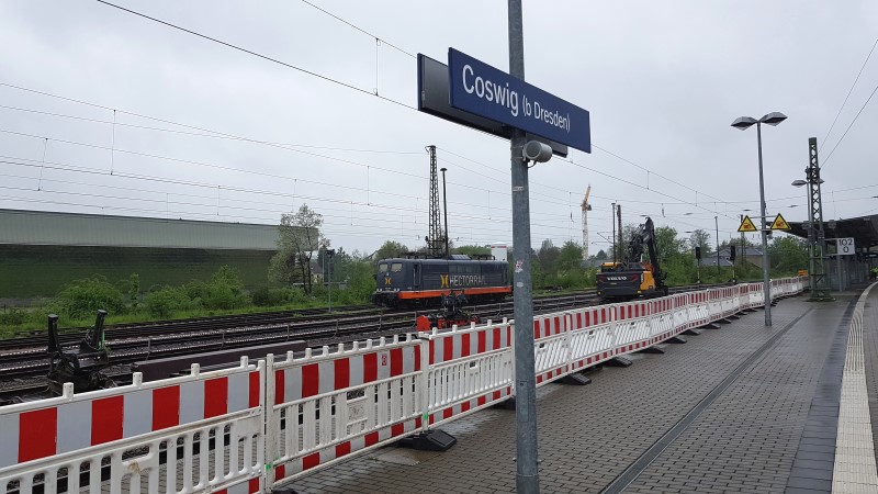 So ist der Plan - DB und VVO wollen 25 Stationen modernisieren! - Bahnsteig 5 in Coswig wird komplett erneuert  Foto: © MeiDresden.de/Mike Schiller