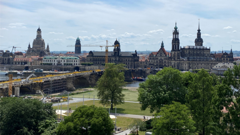 Dresden-Impressionen vom Bellevue aus in die Welt © Bellevue Dresden