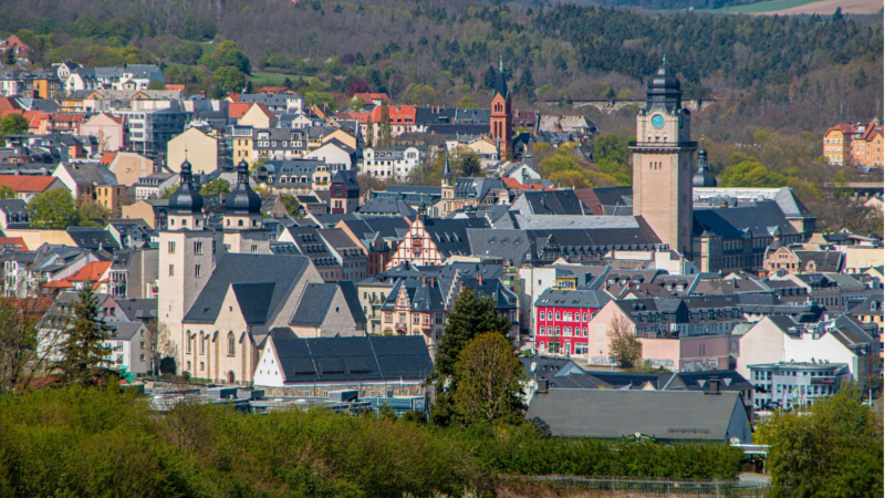 Plauener Innenstadt wird für Wohnmobiltouristen attraktiver - Landesdirektion Sachsen fördert Stellplatz und Toilettenanlage ©Symbolfoto(Pixabay