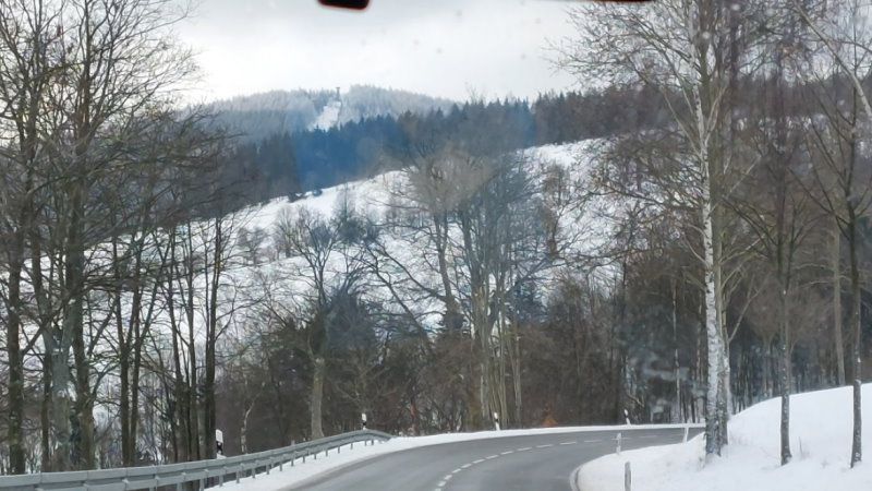 Blick zur Kohlhaukuppe in Geising  Foto: © MeiDresden.de/Mike Schiller