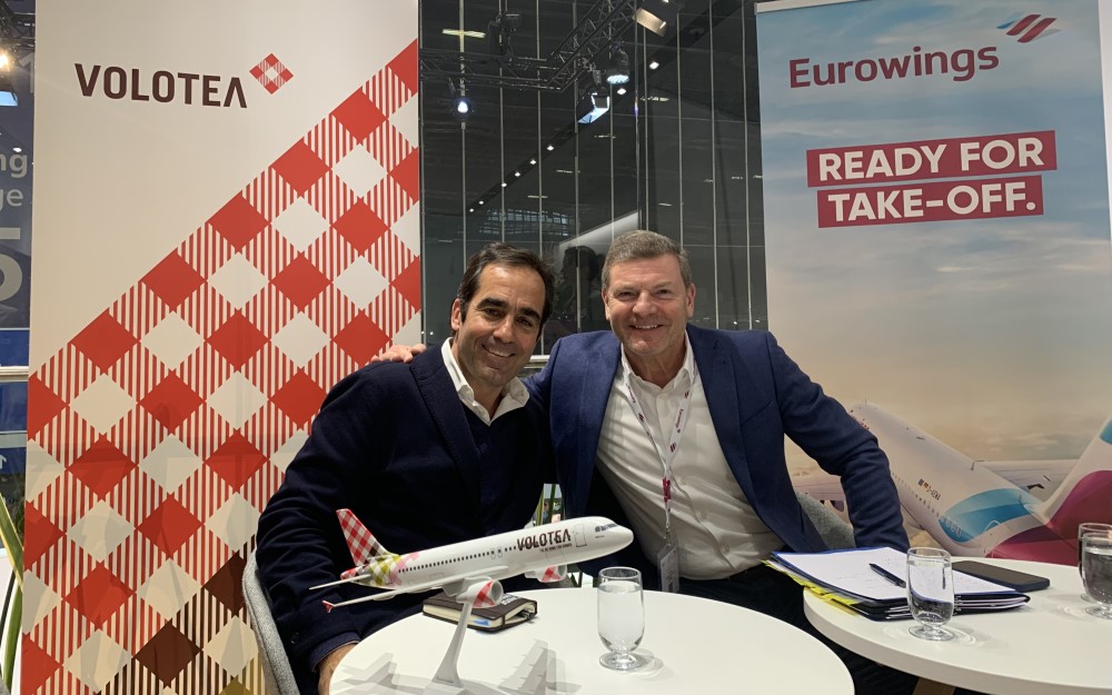 Carlos Munoz und Jens Bischof   Foto: Eurowings