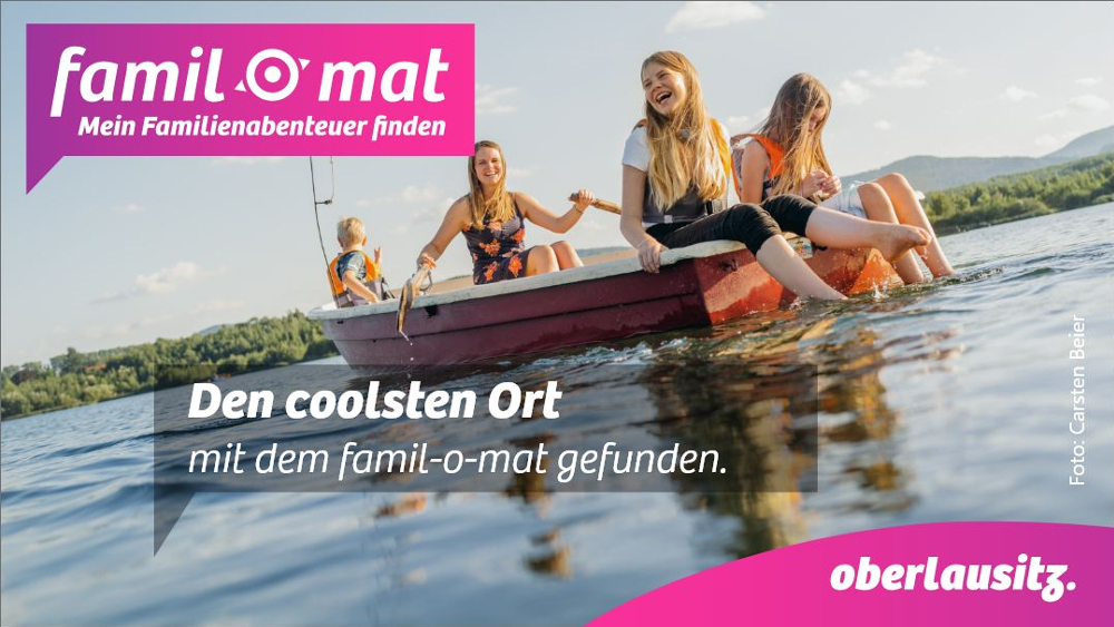 Neues Online-Tool "famil-o-mat" sehr gut gestartet-  Olbersdorfer See ©Carsten Beier