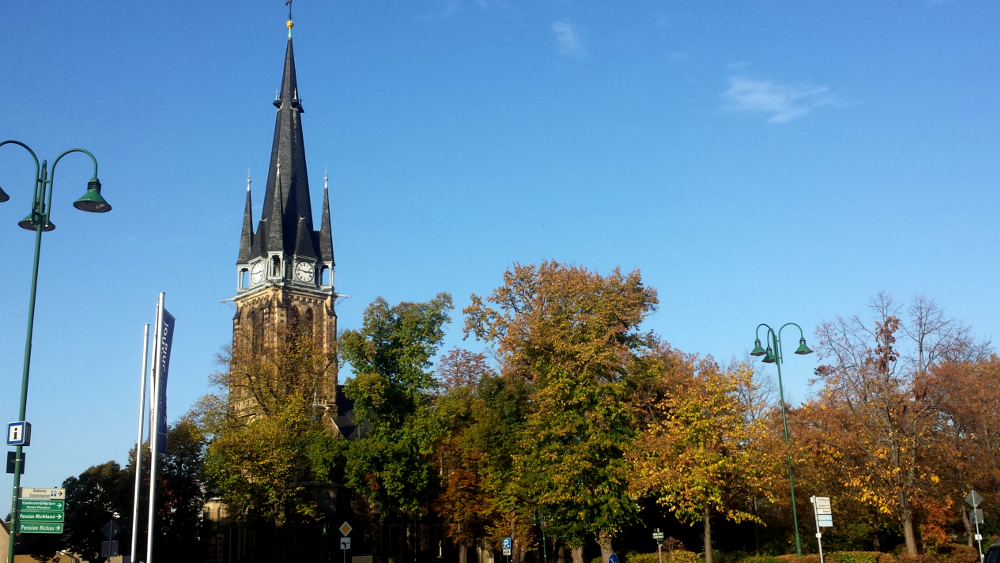 Kirchplatz Weinböhla © MeiDresden.de