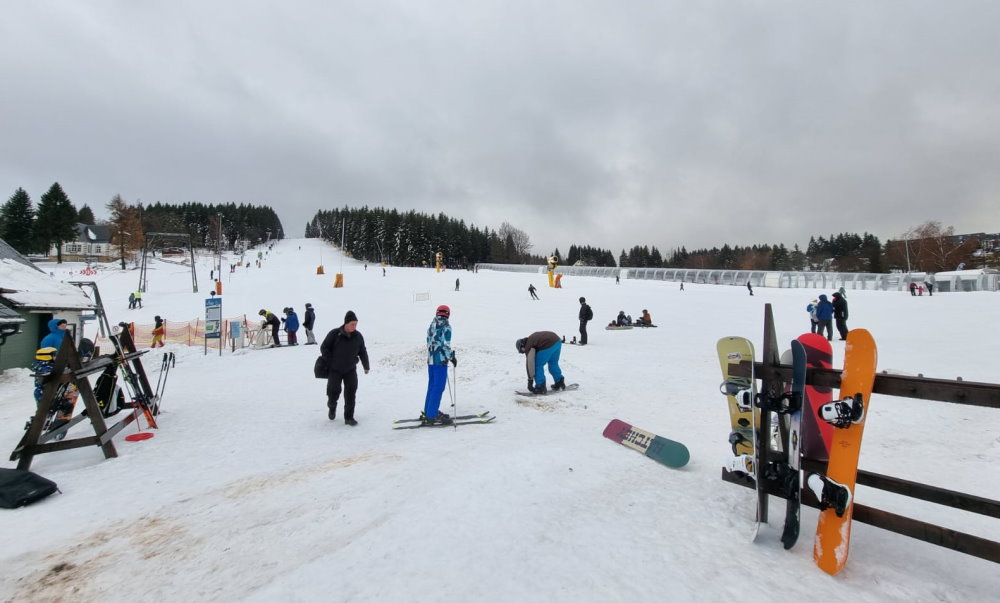 Skihang Altenberg  Foto: © Martin Bruch