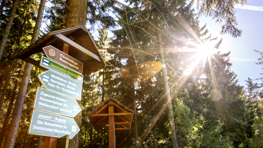 Wanderwegweiser ©Philipp Herfort