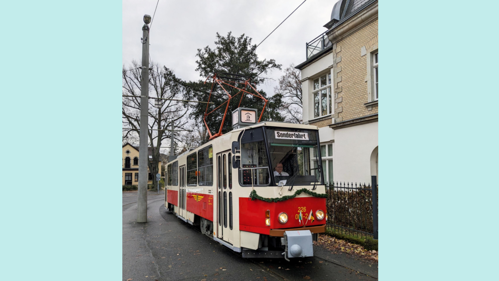 Kinderstraßenbahn Ersatzbahn Tatra T6A2 © LHD Jugendamt