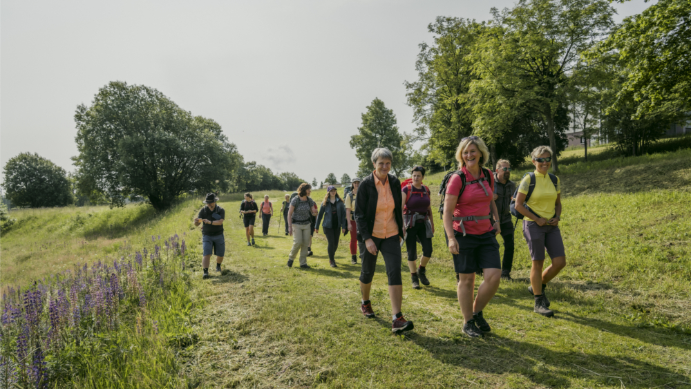 Gruppenwanderung Oberwiesenthal © TVE/ Dirk Rueckschloss