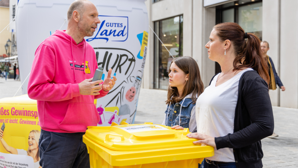 Duale Systeme Aktionswochen „Deutschland trennt. Du auch?“. © Initiative „Mülltrennung wirkt“/Maik Ludwig