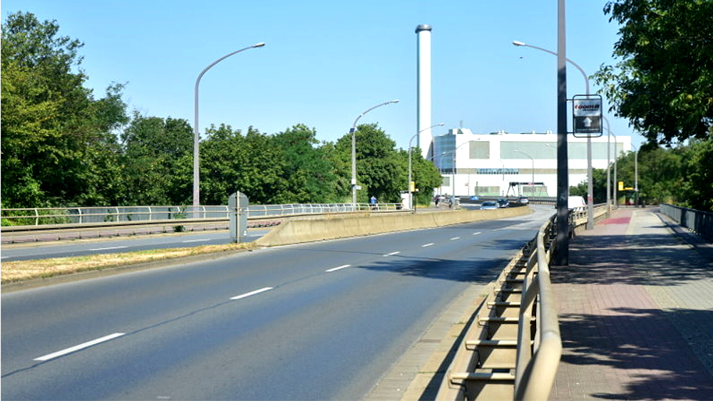 Baustart für den Fernwärmetunnel an der Nossener Brücke ©MeiDresden.de