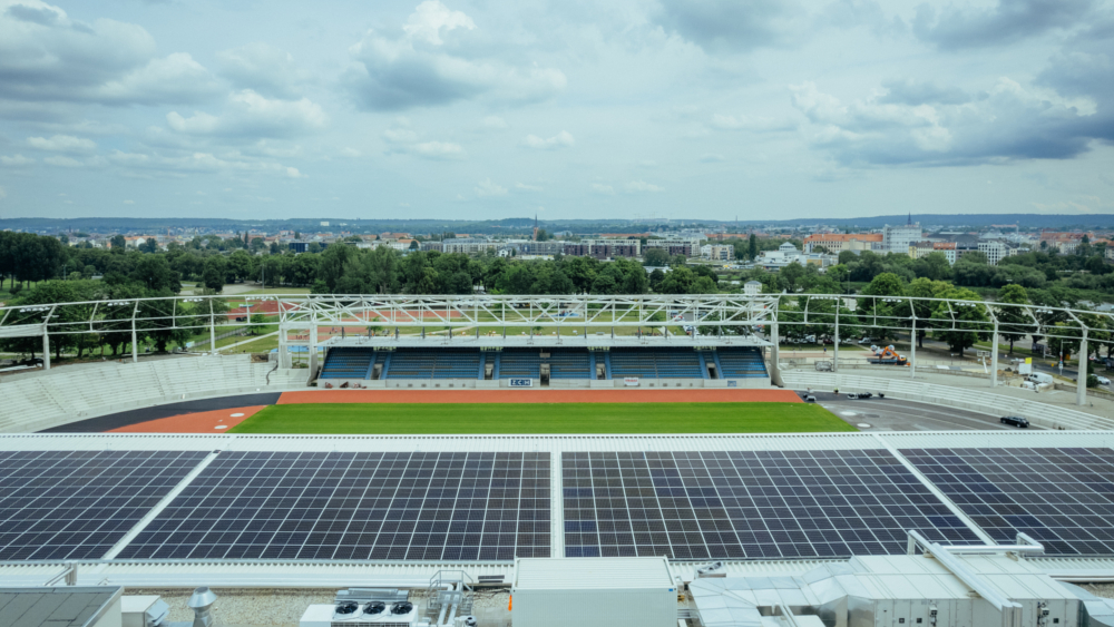 Solaranlage Heinz Steyer Stadion © Oliver Killig