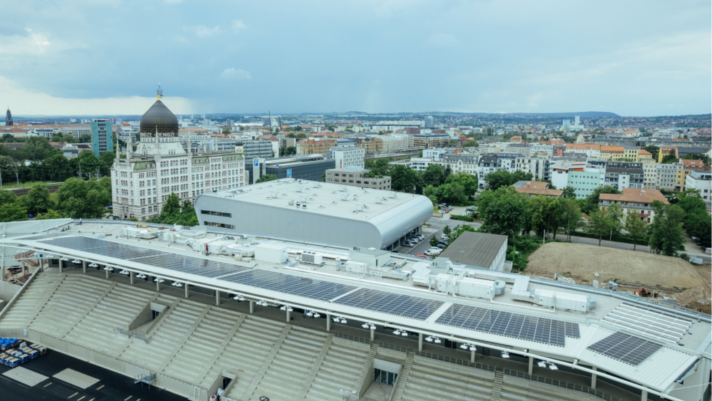 Solaranlage Heinz Steyer Stadion © Oliver Killig