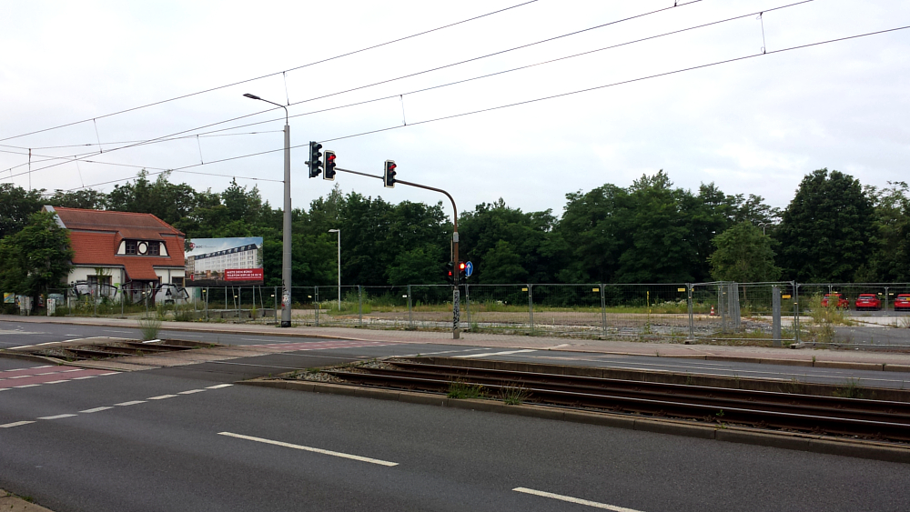 n Dresden-Neustadt, an der Großenhainer Straße 1-3, errichtet AOC auf knapp 8.000 Quadratmeter Grundfläche einen Gebäudekomplex aus zwei Neubauten ©MeiDresden.de