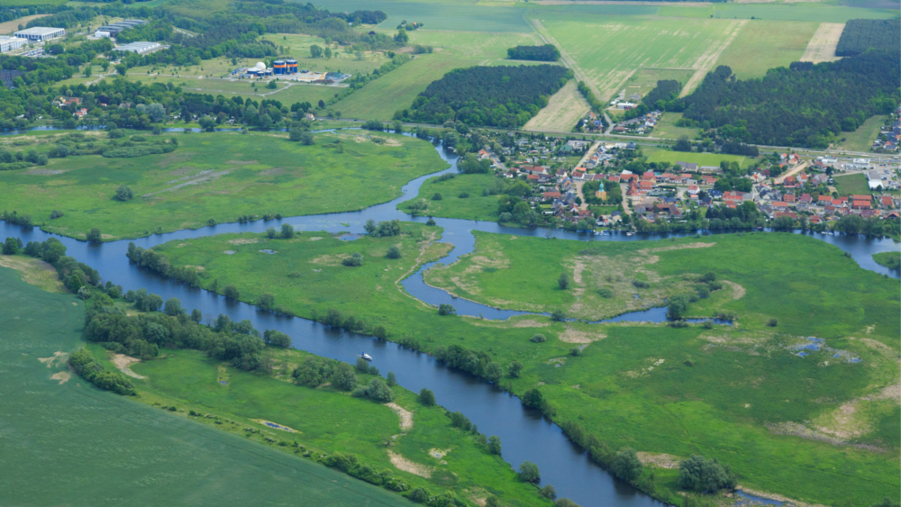 Förderung der Fluß Renaturierung an der unter Havel wurde bewilligt ©K. Karkow 