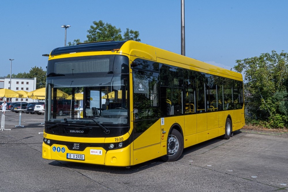 Die DVB testet im Austausch einen Ebusco der Berliner Verkehrsbetriebe.  Foto: © BVG 