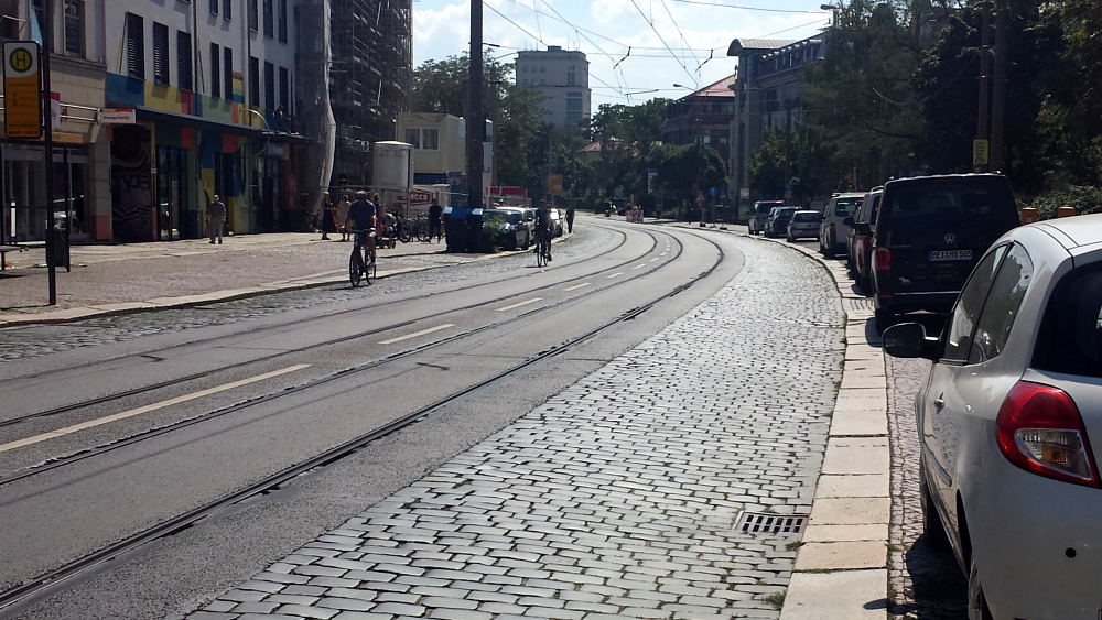 Im Frühjahr 2026 soll nun endlich der Ausbau der Königsbrücker Straße beginnen ©MeiDresden,de