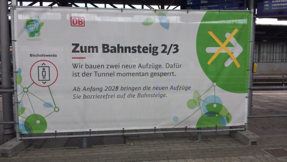 Bahnhof Bischofswerda  Foto: © MeiDresden.de/Frank Loose