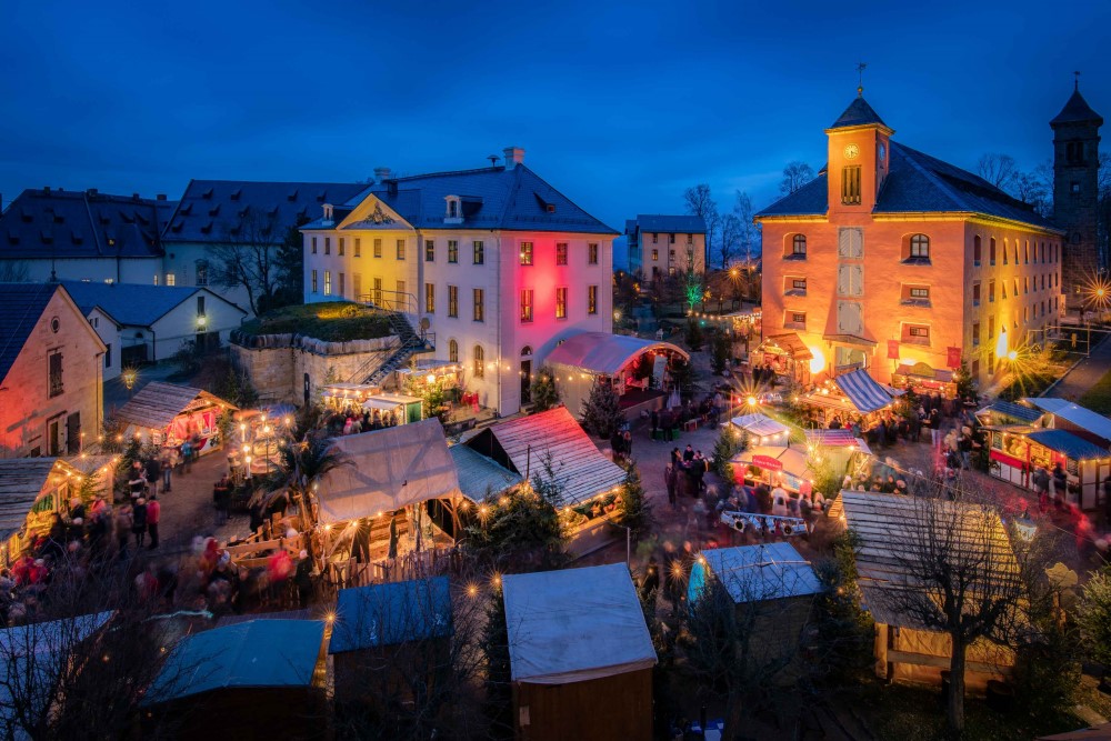 Festung Königstein  - Weihnachtsmarkt   Foto: © Sebastian Rose