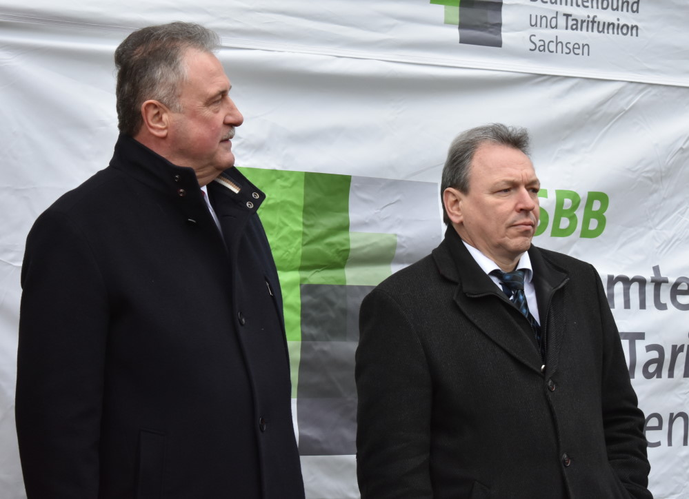 Claus Weselsky und Mario Reiß  © MeiDresden.de/Mike Schiller