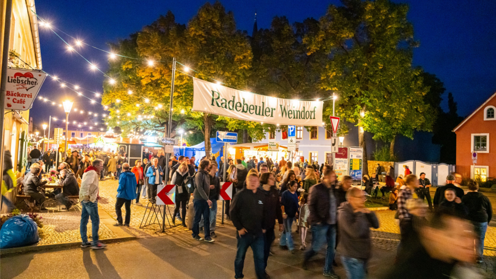 Herbst und Weinfest 2022  Radebeuler Weindorf ©Stadtverwaltung Radebeul