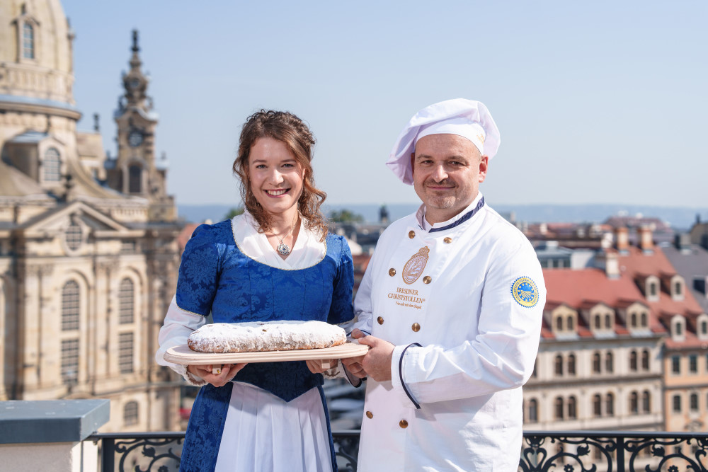 Stollenmaedchen Lorna Prenzel und Stefan Richter    Foto: ©Michael Schmidt 