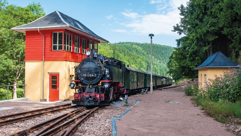 Herbst Zug der Weisseritzbahn ©Martin Schmidt