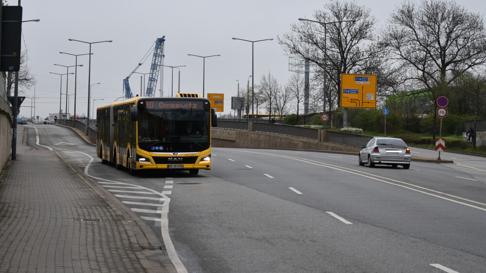 Verkehrsversuch am Flügelweg endet planmässig   © MeiDresden.de