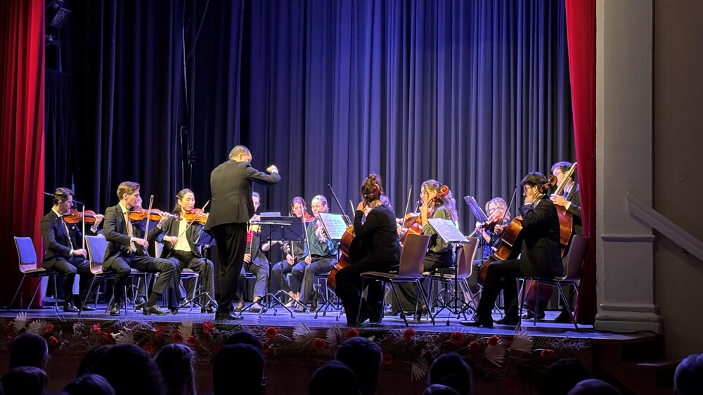 Neujahsrkonzert 2025 in Coswig. Foto:Stadtverwaltung Coswig