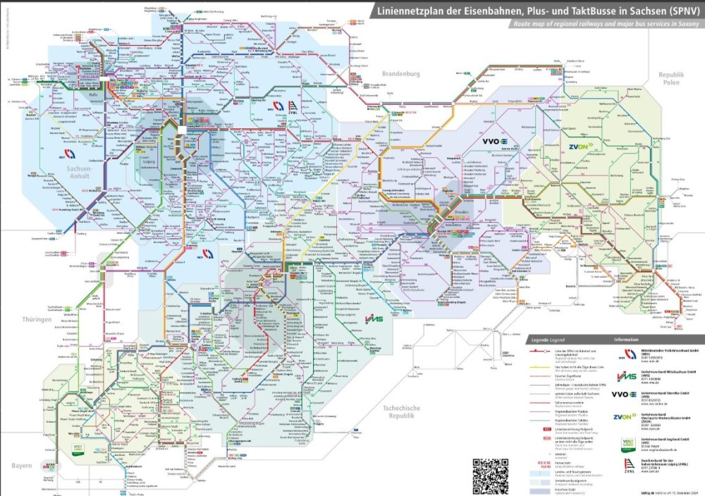 Quelle: VMS  - Übersicht der 5 Verkehrsverbünde