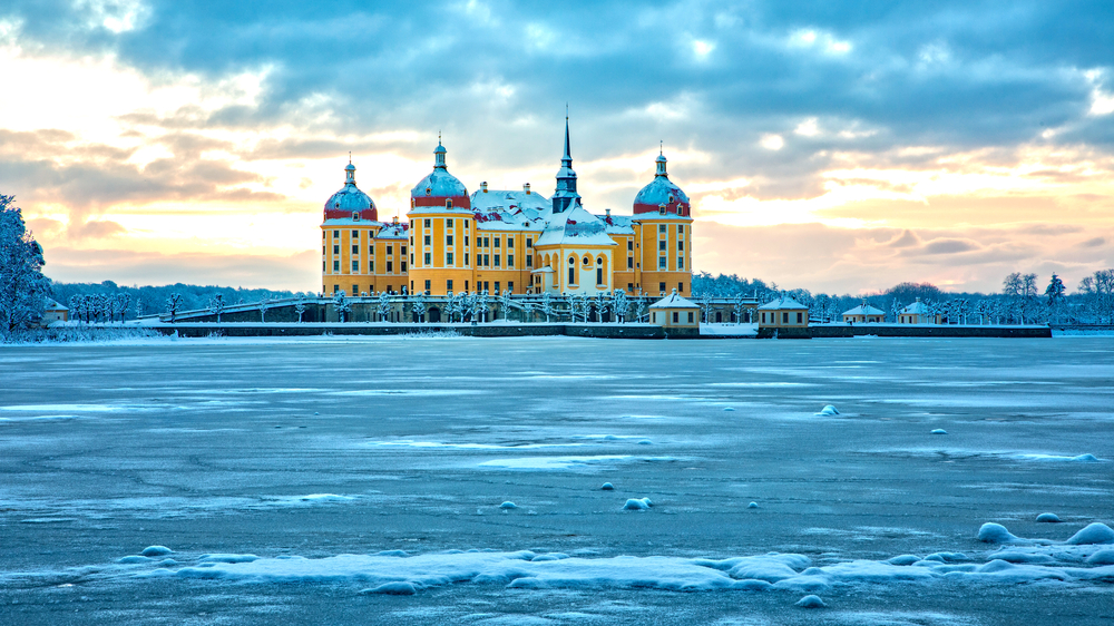 Schloß Moritzburg im Winter Foto:Sebastian Rose 