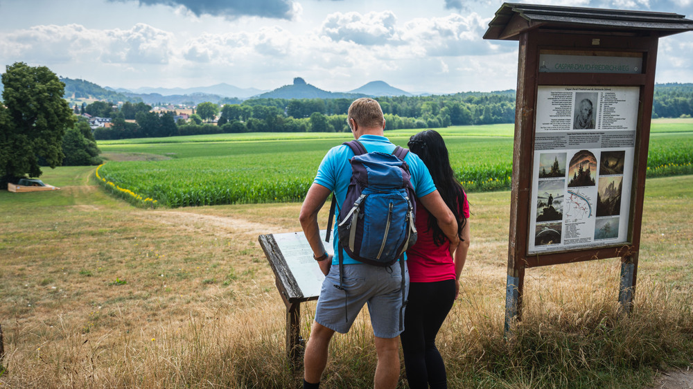 Caspar David Friedrich Weg . Foto: Philipp Zieger/Tourismusverband Sächsische Schweiz