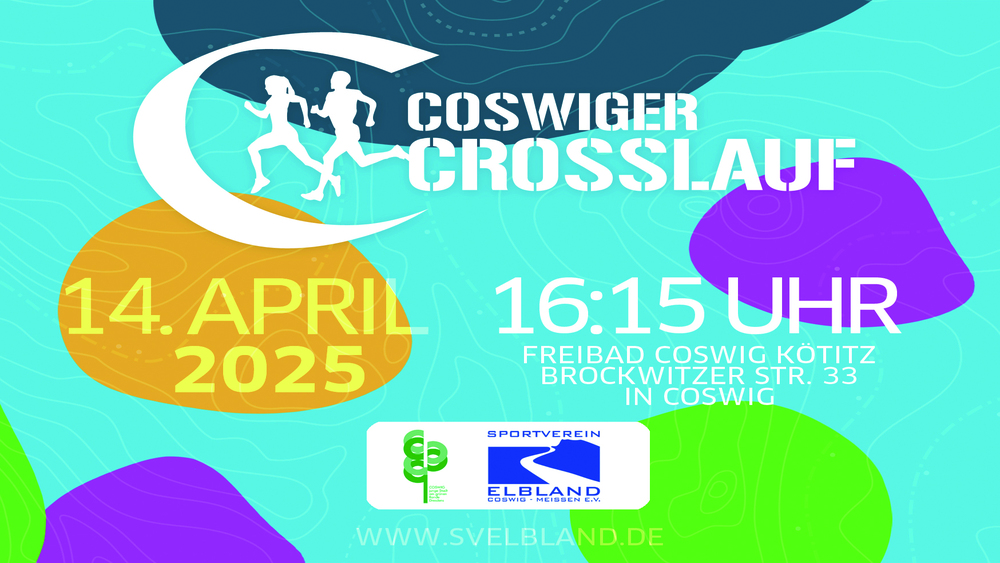 Coswiger Crosslauf  Grafik: Stadtverwatung Coswig