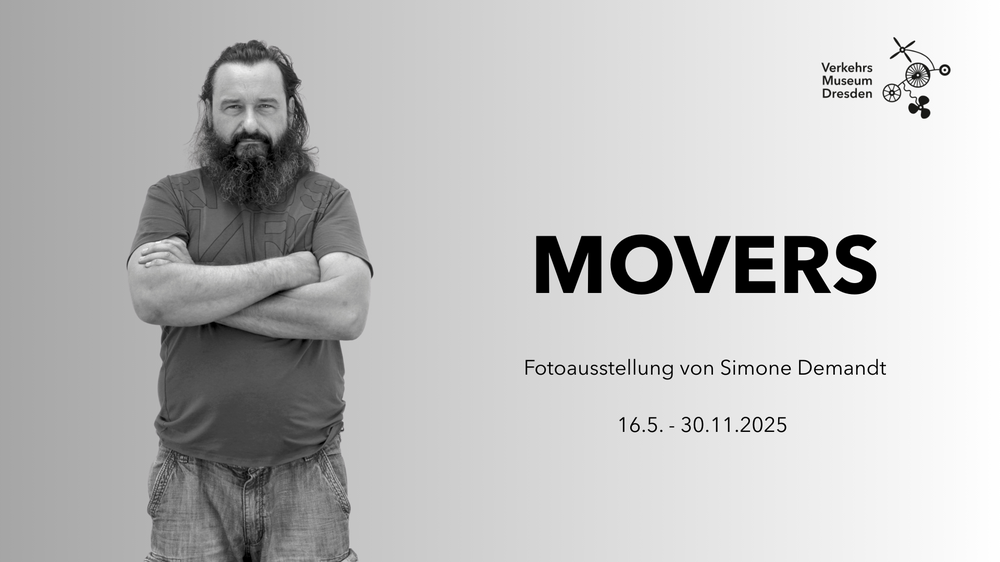 Austellung "MOVERS" im Verkehrsmuseum . Foto: Verkehrsmuseum Dresden