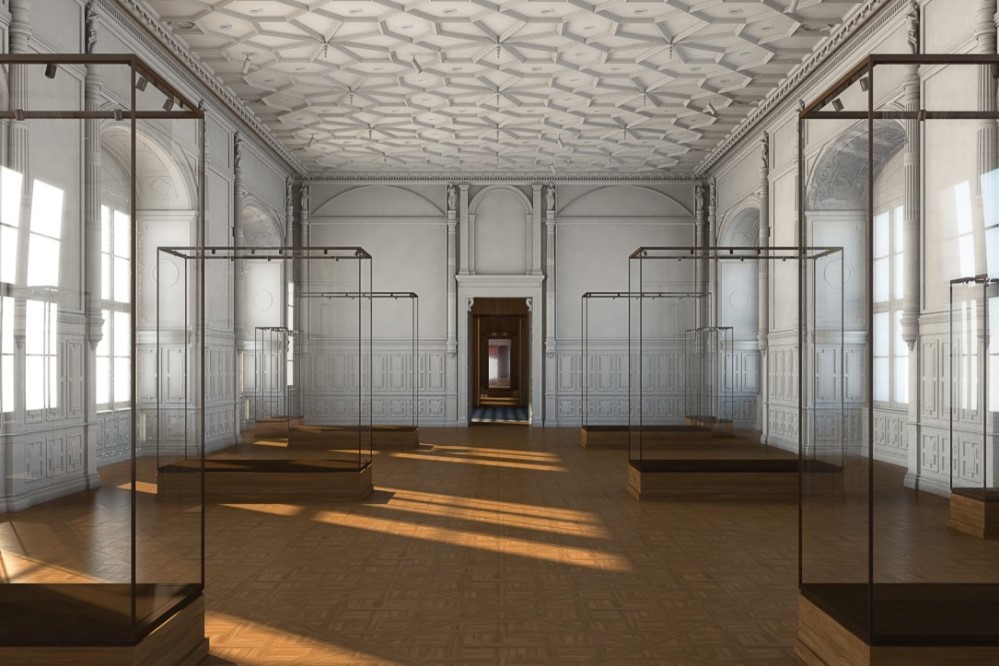 Grosser Ballsaal Visualisierung : Heine Mildner Architekten 