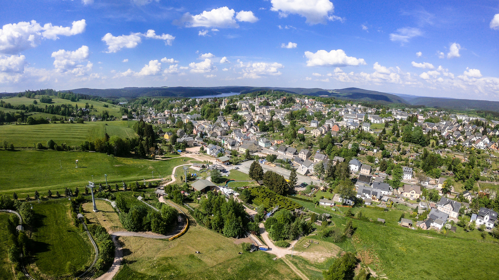 Wurzelrudi Eibenstock von oben  Foto Wurzelrudis Erlebniswelt