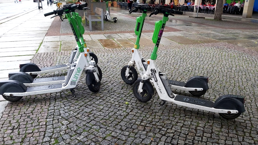 LIME -Bald E-Bikes statt Roller in Dresden . Foto:MeiDresden.de