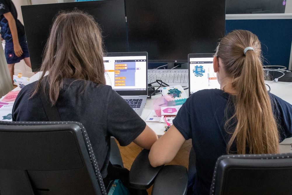 Spannende Workshops bei LevelITup    Foto: Susann Klauck