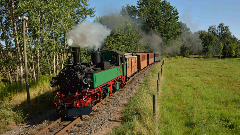 Traditionszug bei Bärnsdorf. Foto: TRR