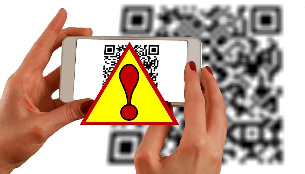 Vorsicht „Quishing“ – die neue Online-Bedrohung!   NICHT SCANNEN!!!    Foto: Pixabay   Grafik: MeiDresden.de