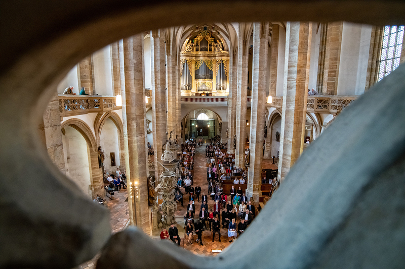 Silbermann Tage Abschlusskonzert 2021 im Freiberger Dom. Foto: Silbermann Gesellschaft
