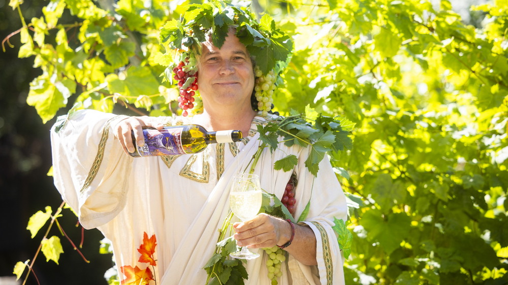 Weingott Bacchus . Foto: Sylvio Dittrich @ Stadtverwaltung Radebeul