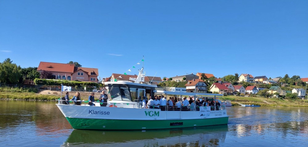 Klarisse -  erste Überfahrt     Foto:  Ramona Raden 