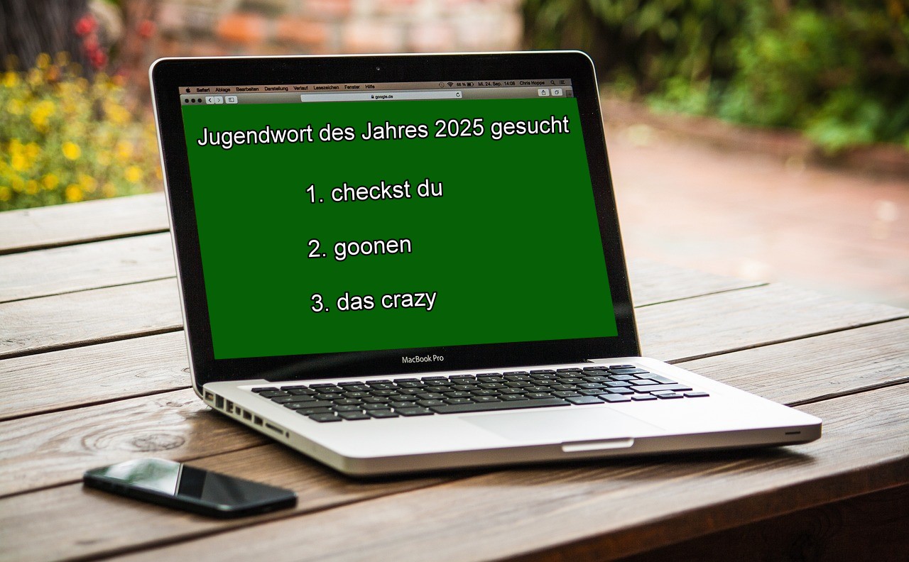 Jugendwort 2025 gesucht  Foto: Pixabay  Grafik MeiDresden.de