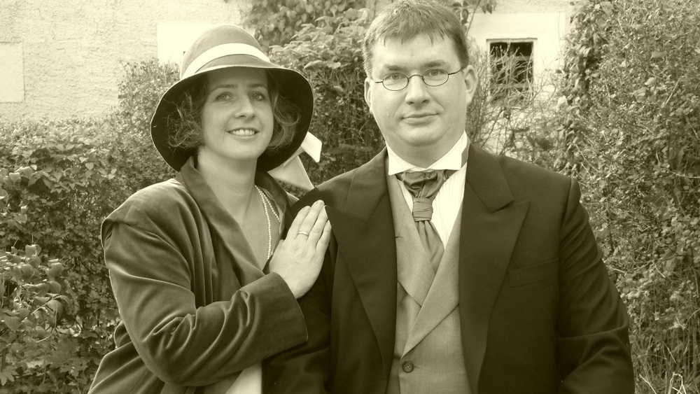 Hanns und Elfried von Einsidel auf Burg Gnandstein © Gaby Rauschenbach