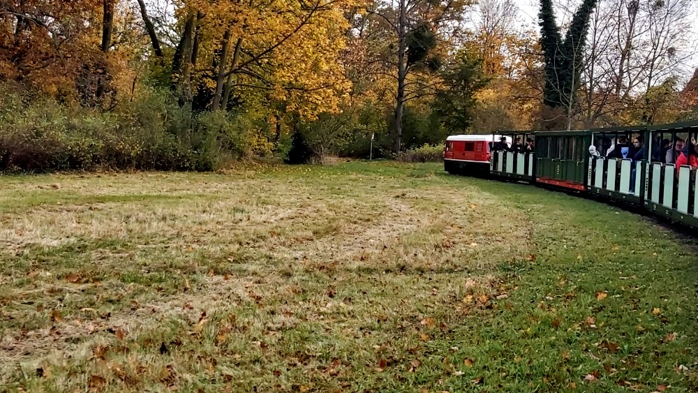 Parkeisenbahn Dresden im Herbst  Foto: © MeiDresden.de