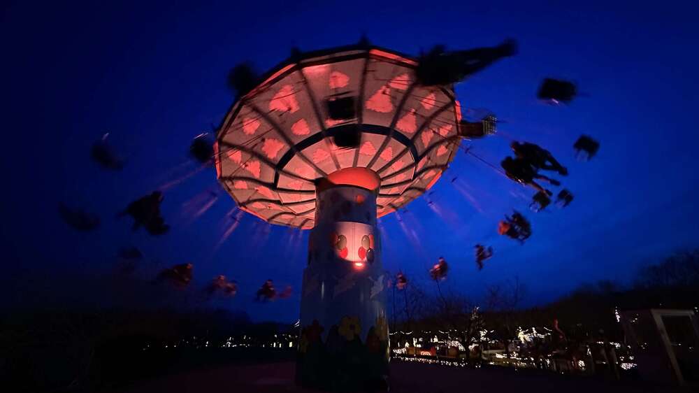 Sonnenlandpark  Winterzauber  Wellenflieger: Foto: Erlebnis- und Freizeitpark Lichtenau
