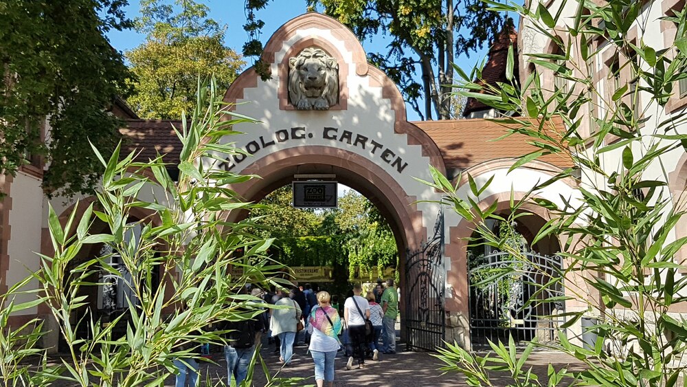 Historisches Eingangsportal . Foto: Zoo Leipzig