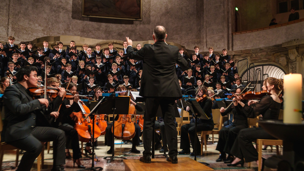 Konzert mit Kreuzchor und Junge Kamerata (2024). Foto: Michael Schmidt