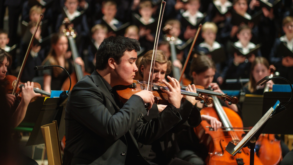 Konzert mit Kreuzchor und Junge Kamerata (2024). Foto: Michael Schmidt